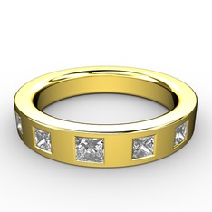 Pırlanta ve swarovski 14 ayar altın yüzük (0.18 karat)