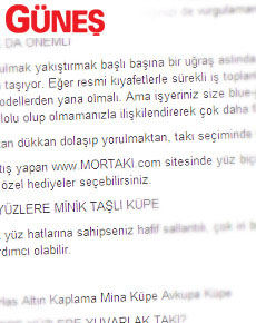 Güneş gazetesi mortaki haberleri